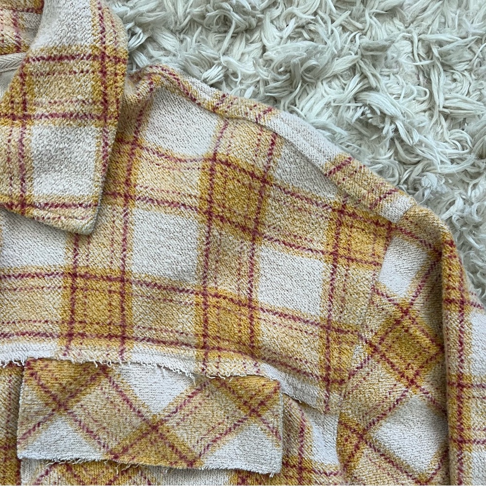 Plaid Cardigan